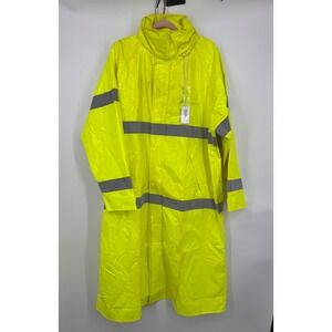 NWT Tingley Comfort-Brite Coat Men's XL Green High Visibility Flame Resistant